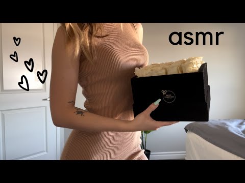 ASMR Valentine's Dress Scratching + Gift Idea ❤️