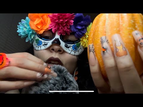 ASMR | 🎃 Halloween Special pt.1 Tapping+ Tingly words 👻