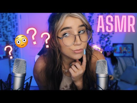 ASMR ✨Asking You Extremely Awkward & Personal Questions (Keyboard sounds)
