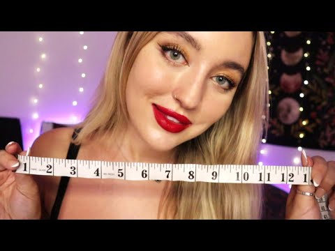 ASMR Face Measuring & Up Close Attention