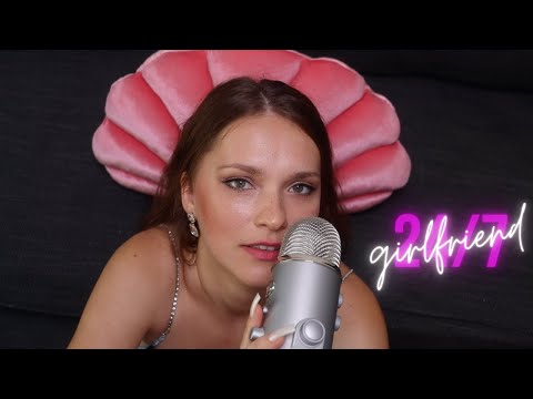 ASMR Girlfriend gives you massage and Catches you Cheating