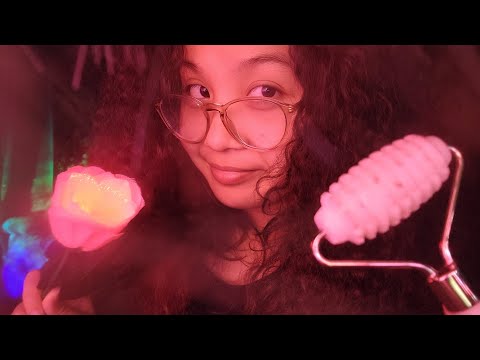 ASMR Trying To Make You Sleep 😴 (Brush Sounds, Scissors Sounds, Visual Triggers, Mouth Sounds)