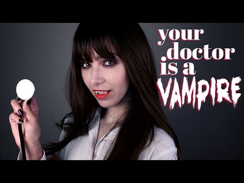 ASMR Vampire Doctor Does Your Medical Check Up