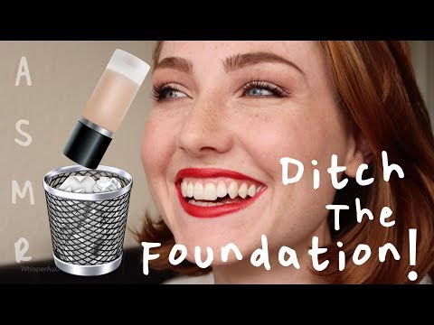 ASMR - DITCH THE FOUNDATION! Softly Spoken Makeup Routine!