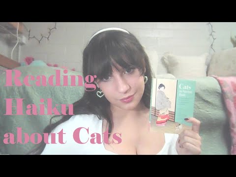 ASMR 🐈 Reading "Cats in Spring Rain" Haiku Poems