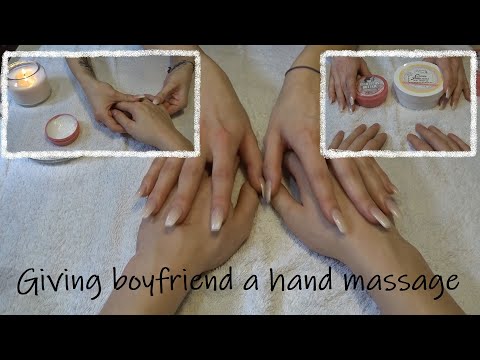 ♥ ASMR ♥ Valentine's Day • Hand Massage • Ft. My Boyfriend
