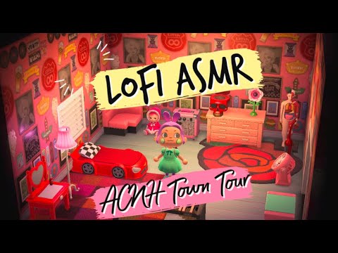 asmr | my animal crossing town (lofi asmr)