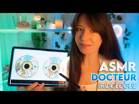 ASMR FR | Roleplay médical 👀 J'examine tes yeux - Iridologue
