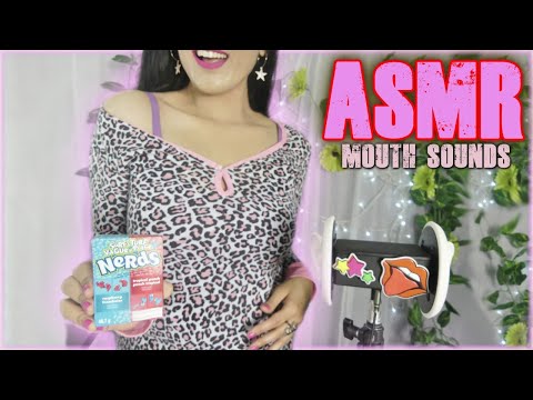 ASMR  ♡Mouth Sounds & Nerds - Whispering !!! ღHand Movements !!!ღTapping Scratching!!!ღ💘