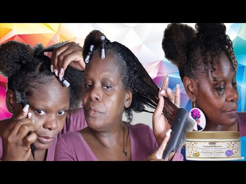 MIRACLE MOISTURE CURLING CREAM FOR TEXTURE HAIR ASMR HAIRSTYLING/CHEWING GUM