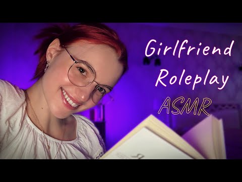 ASMR | Girlfriend Comforts You & Does ASMR after long workday - PERSONAL ATTENTION