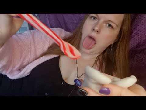 ASMR INTENSE Eating You With A Candy Spoon, Ear Licks (Patreon Teaser)