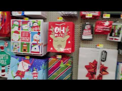 Walmart Christmas Section Walk-Through 10-19-2019