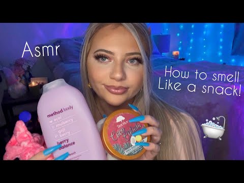 Asmr Updated Hygiene Routine 🧼🛁 Tapping & Scratching on Products