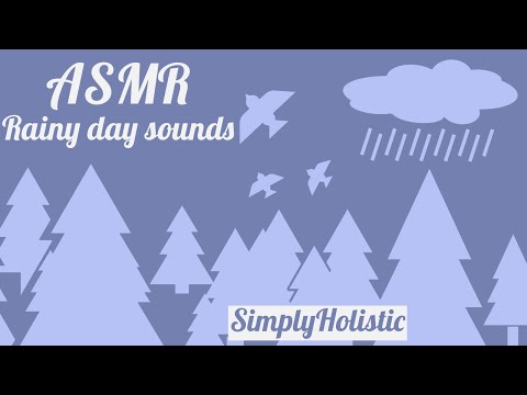 ASMR-Rainy day sounds//visuals