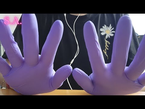 Asmr | Slower Tapping On Mic with Tight Gloves