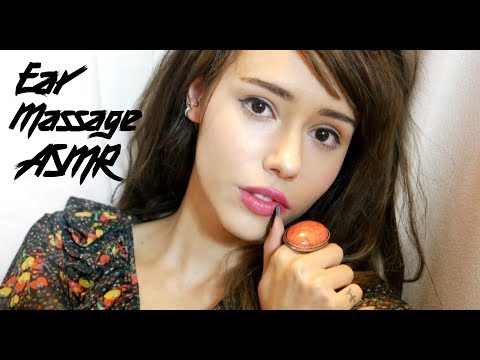 ASMR ear cupping, massage and stipple sounds 🎧