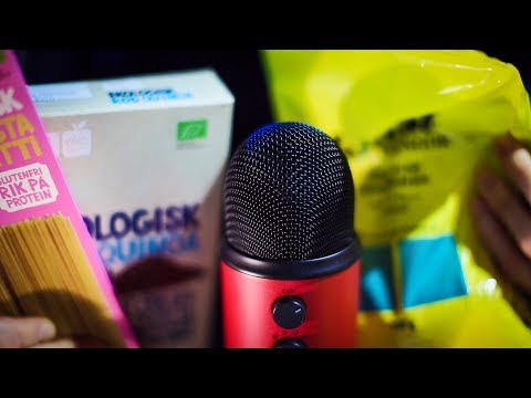 🥣 ASMR - PANTRY TINGLES 🥣 Crinkly plastic bag, glass jar with rice + MORE! ❗ NO TALKING ❗
