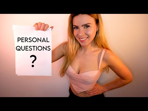 ASMR ASKING YOU HIGHLY PERSONAL QUESTIONS