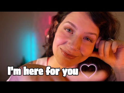 ASMR - Up Close Personal Attention  - "I'm here for you" | "You are safe"