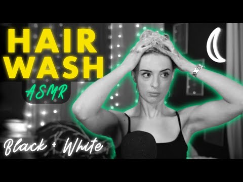 [ASMR] Black and White hair play - Relaxation for sleep!!