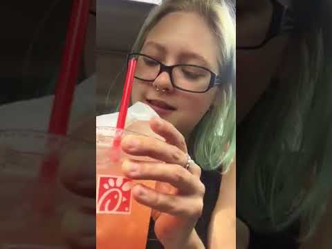 ASMR chick fillet nugget and fries eating