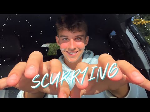 CAR ASMR | Dashboard Scurrying + Fast Tapping/Scratching Visuals (Super Tingly) 🤤💙
