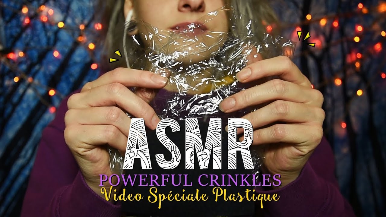 ASMR Français  ~ POWERFUL CRINKLES / Spéciale Plastique *No Talking*