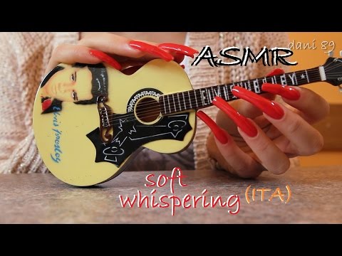 🎼 🎤 ASMR 🎧  whispering a little bit about 🎸 me &music 🎵🎶 (ITA)
