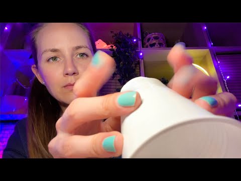 Aggressively Tapping on YOU & on Items with Chipped Nails lol (asmr)