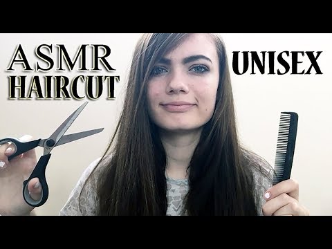 ASMR UNISEX Relaxing Haircut Roleplay Soft Spoken✂️