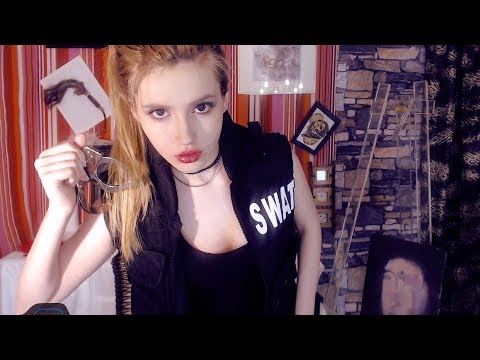 ASMR - SWATTED live on stream! You have the RIGHT to remain TINGELED!