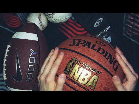 (ASMR) Sports Ball Tapping And Scratching Sounds/No Talking 😶