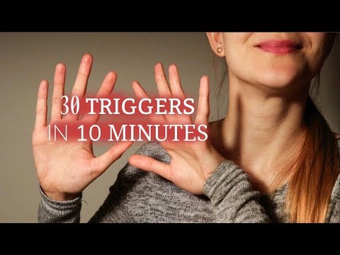 ASMR 30 Triggers in 10 Minutes