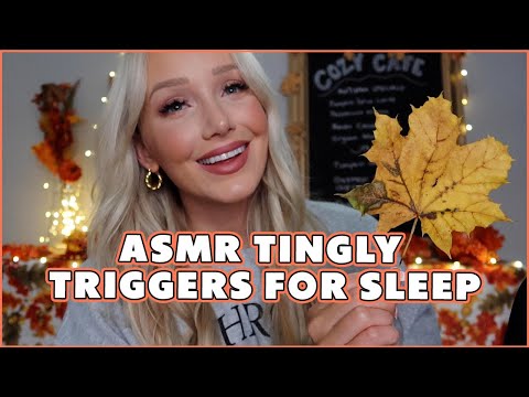 ASMR Layered Trigger Words & Sounds For Sleep! Fall Tingles 🍂🍁🎃 // GwenGwiz