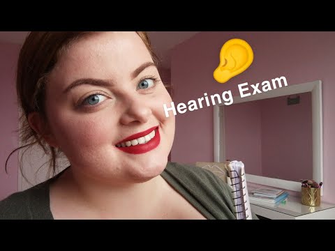 ASMR Hearing Exam