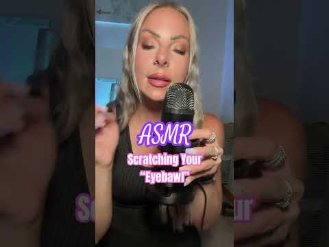 ASMR Scratching Something Out Of Your “Eyebawl” Semi Inaudible Whisper In A NY ACCENT