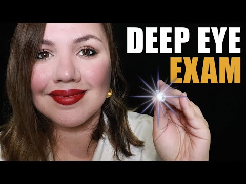 ASMR In Depth EYE EXAM with Writing Sounds