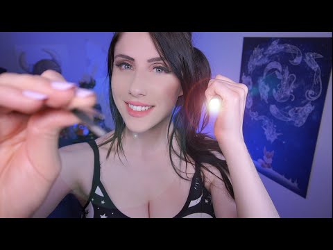ASMR Medical Roleplay Ear Exam and Cleaning 👂| Leyna inu