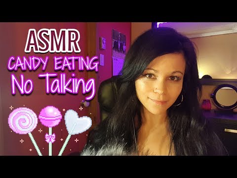 ASMR Candy Eating Sounds 🍭🍬Lollipop & Hard Candy No Talking🍬🍭
