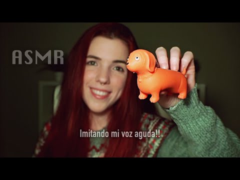 💐 RECREANDO MI ASMR ANTIGUO | show and tell ASMR CASERO para dormir | ASMR en español