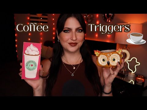 ASMR | Coffee Themed Trigger Assortment ☕️