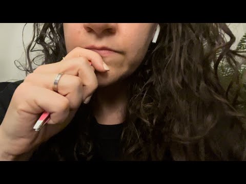 ASMR:Something is in Your Eye (Camera Touching/Light Triggers)