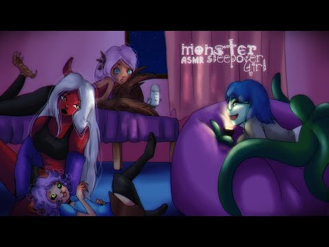 ASMR Monster Girl Sleepover Roleplay (F4F) [NO DEATH] ft. VividlyASMR & MindfullMess