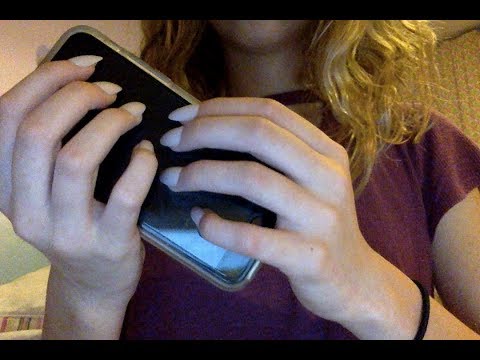 ASMR Fast Tapping With Fake Nails