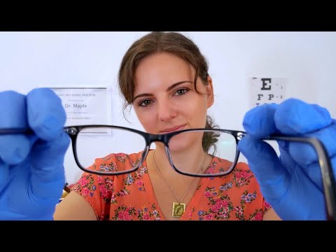 ASMR | Detailed Eye Exam and Lens Testing 🔦