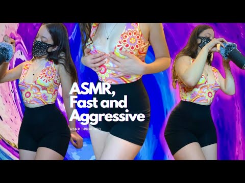 Fast and Aggressive Body Scratching 💕with relaxing ASMR Tingles.