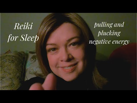 ASMR Reiki For Sleep || Negative Energy Plucking, Pulling | Reiki Hand Movements