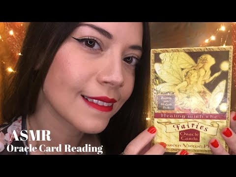 ASMR | Relaxing Tingly Oracle Card Reading with Crystals and Positive Affirmations