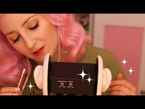 Cleaning Your Ears and Chatting (ASMR whispering, ear brushing and cupping)